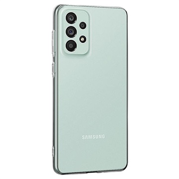 Puro 0.3 Nude Samsung Galaxy A73 5G TPU Hoesje - Doorzichtig