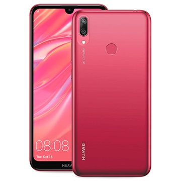 Puro 0.3 Nude Huawei Y7 (2019) TPU Hoesje - Doorzichtig