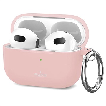 Puro Icon AirPods 3 siliconen hoesje - roze