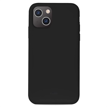 Puro Icon iPhone 13 siliconen hoesje - zwart