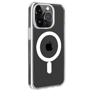 Puro Lite Mag iPhone 14 Pro Max TPU Hoesje - Doorzichtig