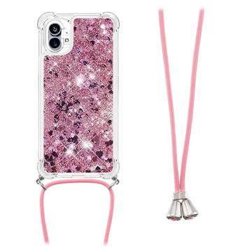 Quicksand Series Nothing Phone (1) TPU Hoesje - Roze