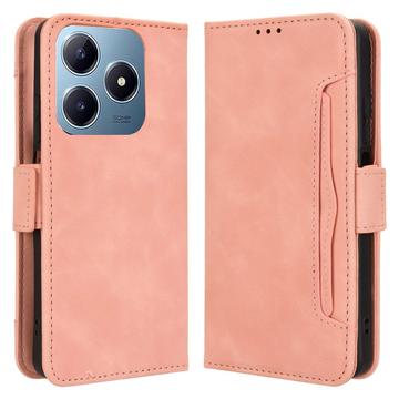 Realme C63/C61/Narzo N63 Cardholder Series Portemonnee Hoesje - Roze