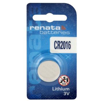 Lithium batterij Renata CR2016 (blister) 1 stuk