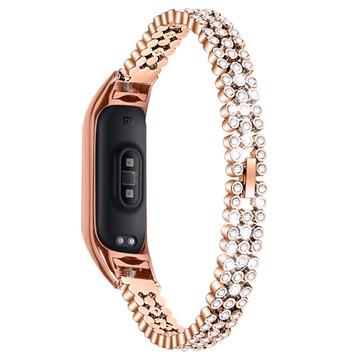 Strass-serie Xiaomi Mi Smart Band 7-riem - RosÃ©goud