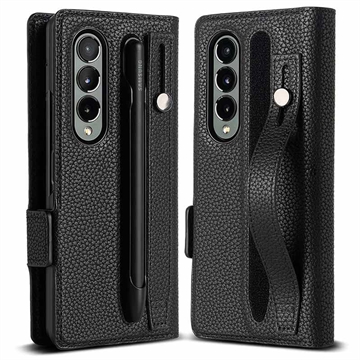 Ringke Folio Signature EZ Strap Plus Samsung Galaxy Z Fold4 Hoesje - Zwart