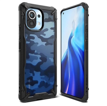 Ringke Fusion X Design Xiaomi Mi 11 Hybride Hoesje - Camouflage