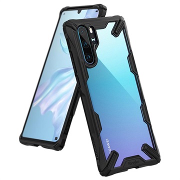 Ringke Fusion X Huawei P30 Pro Hybrid Case - Zwart