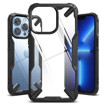 Ringke Fusion X iPhone 13 Pro Hybrid Case - Zwart