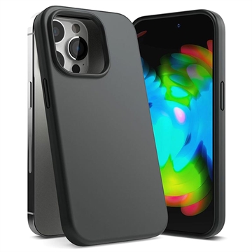 Ringke iPhone 14 Pro Liquid Siliconen Hoesje - Zwart