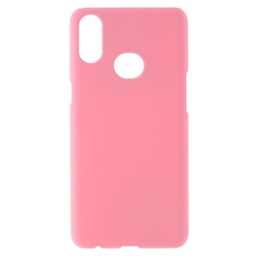 Samsung Galaxy A10s Rubberen Plastic Case - Roze