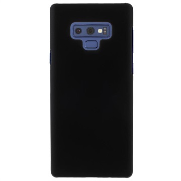 Samsung Galaxy Note9 Rubberen Plastic Case - Zwart