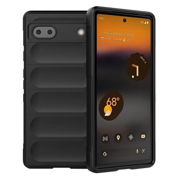 Rugged Series Google Pixel 6a TPU Case - Zwart