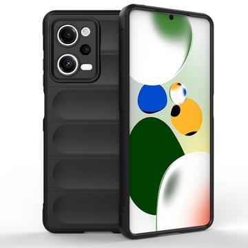 Xiaomi Redmi Note 12 Pro Rugged Series TPU Case - Zwart