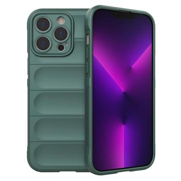 Rugged Series iPhone 14 Pro Max TPU Hoesje - Groen