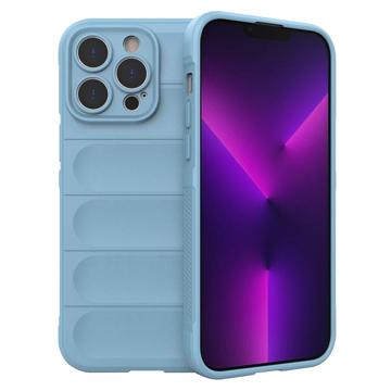 Rugged Series iPhone 14 Pro TPU Hoesje - Babyblauw