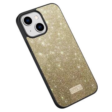 Sulada Glitter Serie iPhone 14 Plus Gecoate Case - Goud