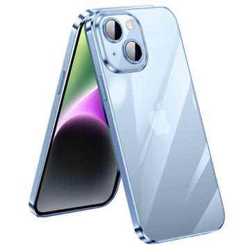 Sulada Shield Eye iPhone 14 Hybride Hoesje - Blauw