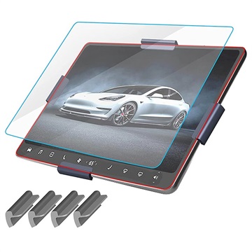 Saii Antistatische Tesla Model 3/Y 2015-2020 Screenprotector van gehard glas