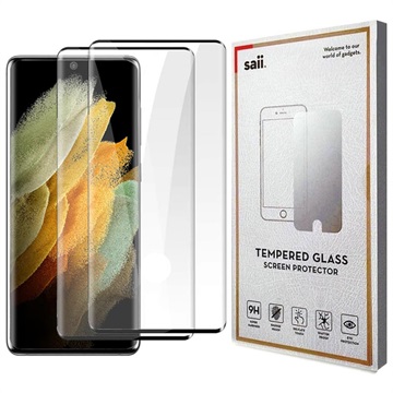 Saii 3D Premium Samsung Galaxy Quantum 2 Gehard Glas - 9H - 2 St.