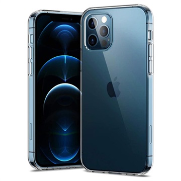 Saii Premium Anti-Slip iPhone 12 Pro Max TPU Hoesje - Doorzichtig