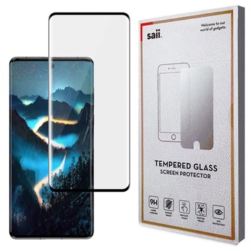 Saii 3D Premium Huawei P50 Pro Gehard Glas Screenprotector - 2 St.