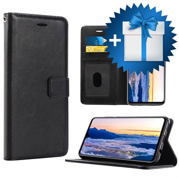 Saii Premium Huawei Mate 20 Wallet Case - Zwart