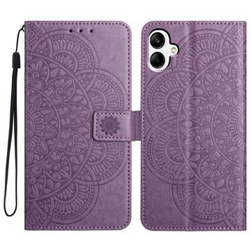 Samsung Galaxy A06 Mandala Series Portemonnee-hoesje - Paars