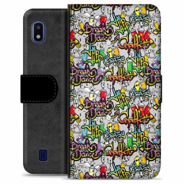 Samsung Galaxy A10 Premium Portemonnee Hoesje - Graffiti