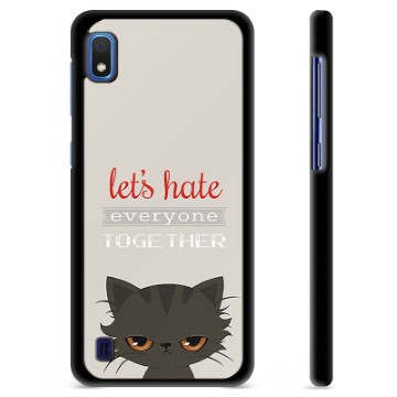 Samsung Galaxy A10 beschermhoes - Angry Cat