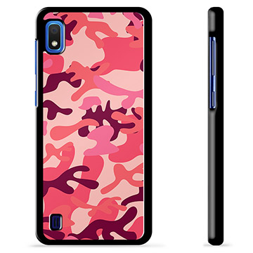 Samsung Galaxy A10 Beschermhoes - Roze Camouflage