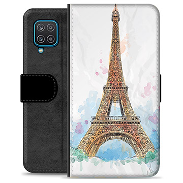 Samsung Galaxy A12 Premium Wallet Case - Parijs