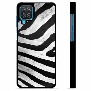 Samsung Galaxy A12 Beschermhoes - Zebra