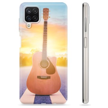 Samsung Galaxy A12 TPU Case - Gitaar