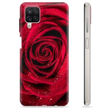 Samsung Galaxy A12 TPU Hoesje - Roze