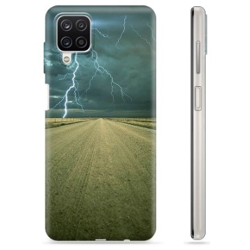 Samsung Galaxy A12 TPU Hoesje - Storm