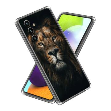 Samsung Galaxy A15 Stijlvolle Ultradunne TPU Hoesje - Leeuw