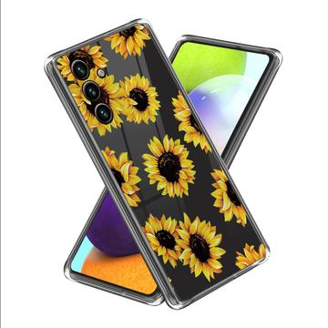 Samsung Galaxy A15 Stijlvolle Ultradunne TPU Hoesje - Zonnebloemen