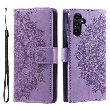 Samsung Galaxy A16 Mandala Series Portemonnee-hoesje - Paars