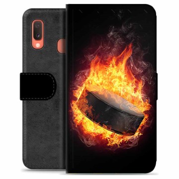 Samsung Galaxy A20e Premium Wallet Case - IJshockey