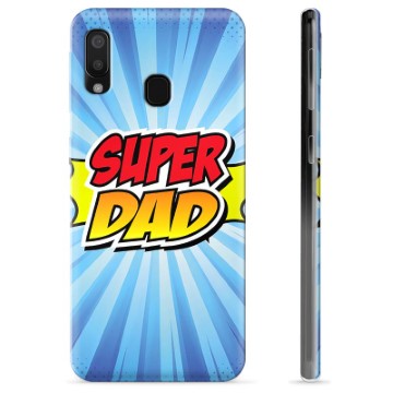 Samsung Galaxy A20e TPU-hoesje - Super Dad