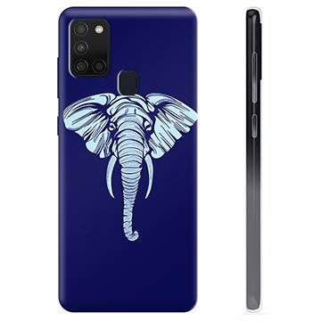 Samsung Galaxy A21s TPU Hoesje - Olifant