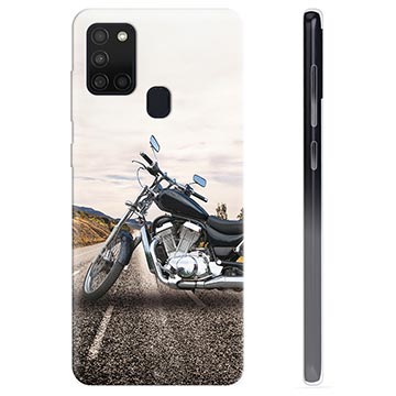 Samsung Galaxy A21s TPU Hoesje - Motor