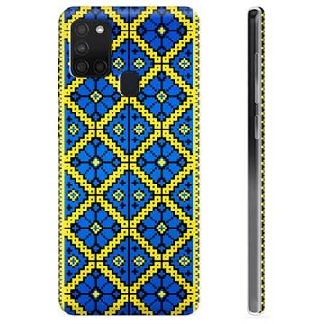 Samsung Galaxy A21s TPU Hoesje OekraÃ¯ne - Ornament