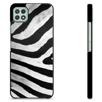 Samsung Galaxy A22 5G Beschermhoes - Zebra