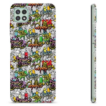 Samsung Galaxy A22 5G TPU Hoesje - Graffiti