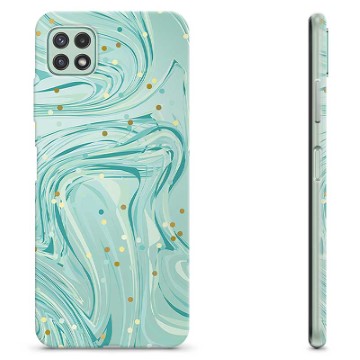 Samsung Galaxy A22 5G TPU Hoesje - Groen Mint