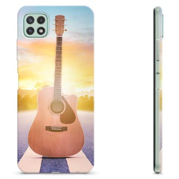 Samsung Galaxy A22 5G TPU Case - Gitaar