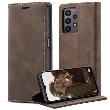 Samsung Galaxy A23 5G Caseme 013 Series Portemonnee Hoesje - Koffie