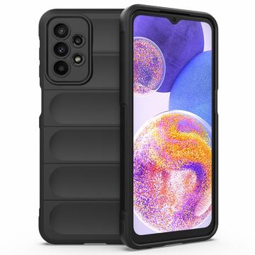 Samsung Galaxy A23 5G Rugged Series TPU Case - Zwart